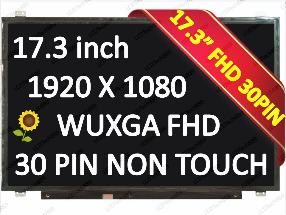 New Matte LP173WF4-SPF1 1920x1080 FHD Resolution 17.3 inch Laptop LED LCD Screen