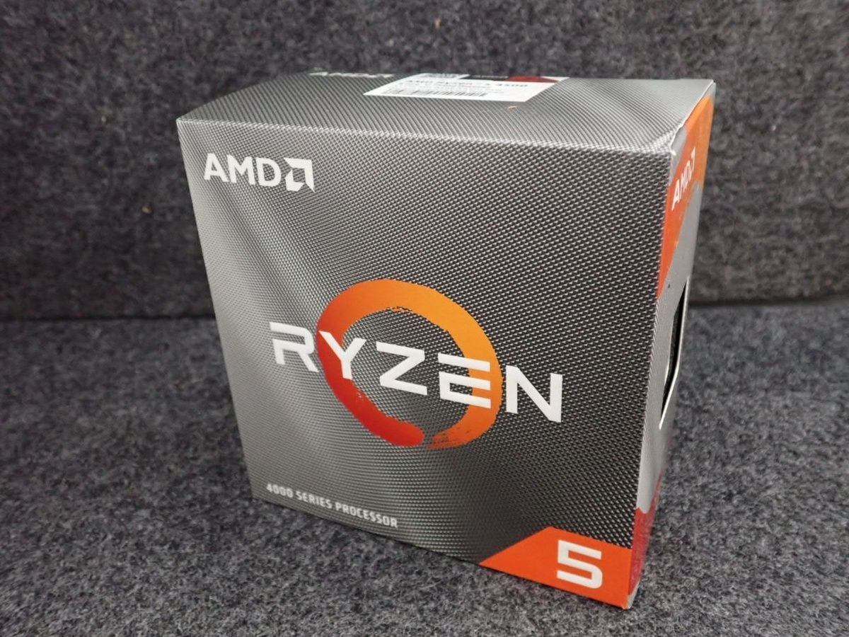 AMD Ryzen 5 4500 CPU 6 Core 12 Thread 3.6GHz Base AM4 Socket