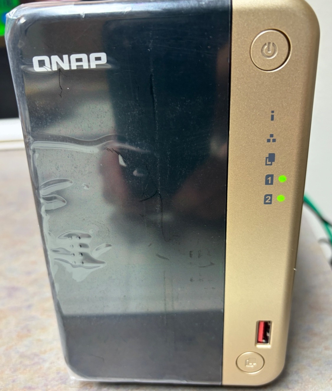 QNAP TS-264 2-Bay High-Performance Desktop NAS. Intel 4C/4T Processor, burst up
