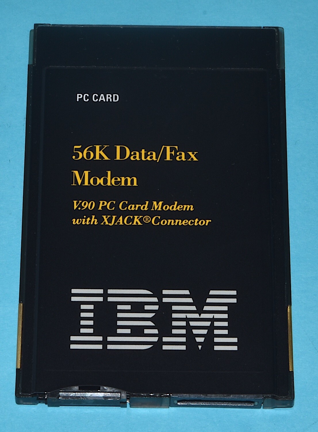 IBM 56K V.90 PCMCIA Data/Fax/PC Card Modem w/XJack *Used* 10L7394