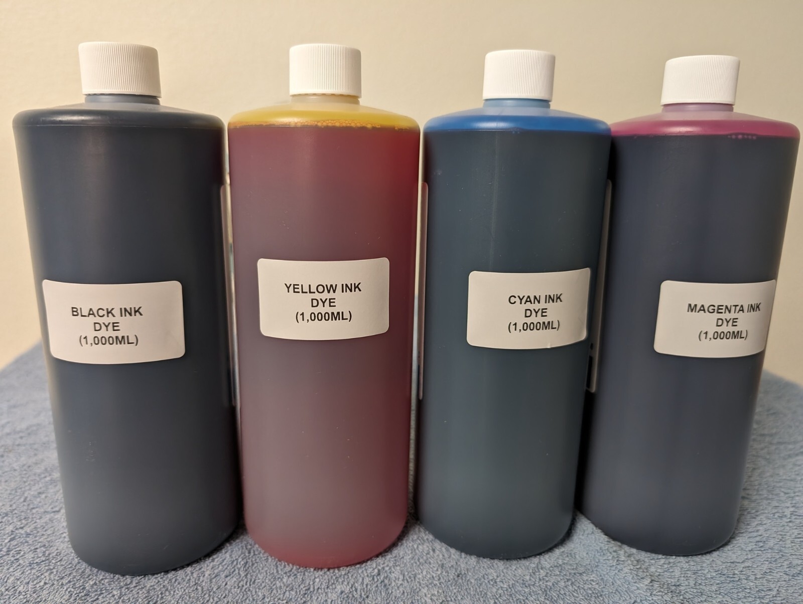 4,000ml PREMIUM COMPATIBLE MUTOH Falcon RJ6000/8000 INK REFILL DYE INK C-Y-M-K