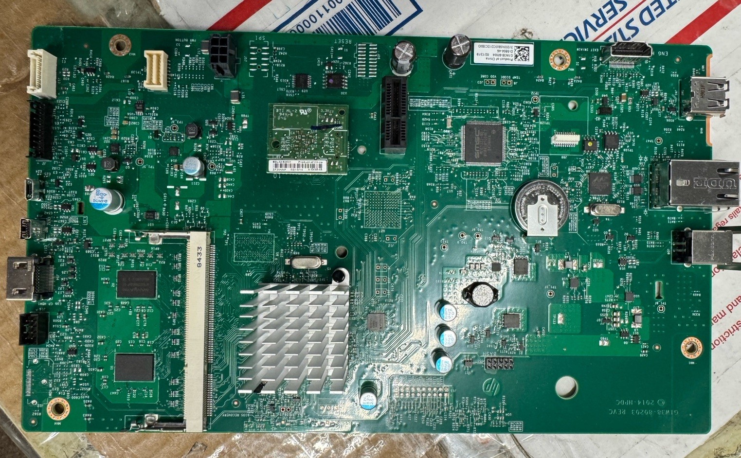 HP  Widepage Enterprise 556 Main Logic Board