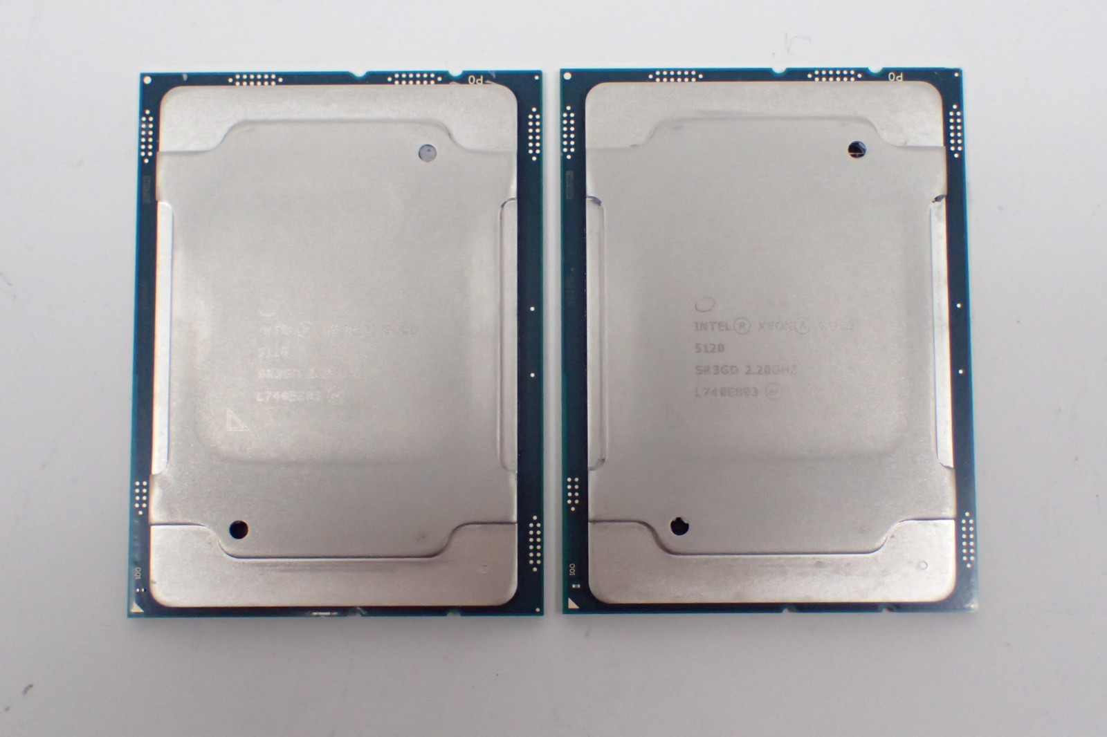 Matching Pair Intel Xeon Gold 5120 2.2GHz CPU Server Processor SR3GD Tested