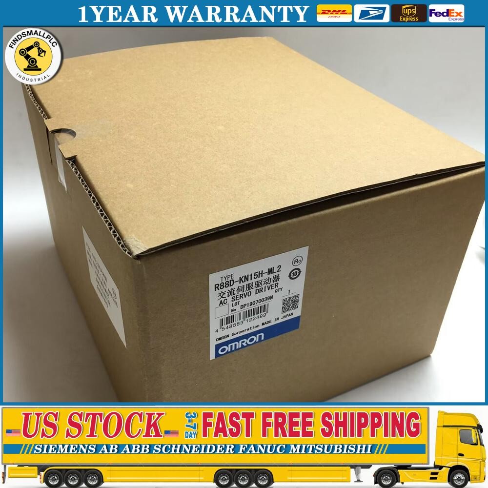 1Pcs New R88D-KN15H-ML2 Via DHL or Fedex 90days warranty  US Free TAX