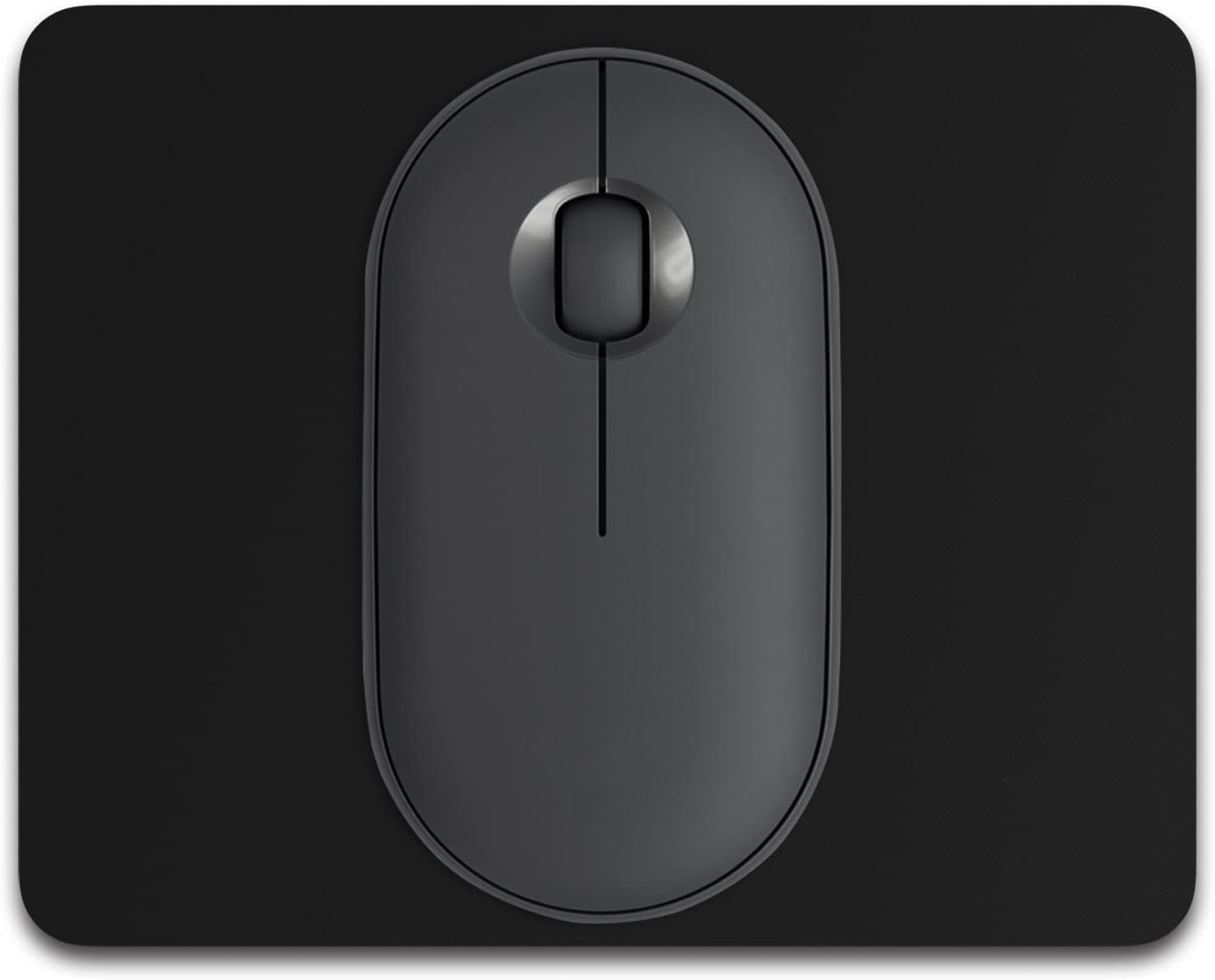 Small Mouse Pad, 5 X 6 Inch Thick Rubber Premium-Textured Non-Slip