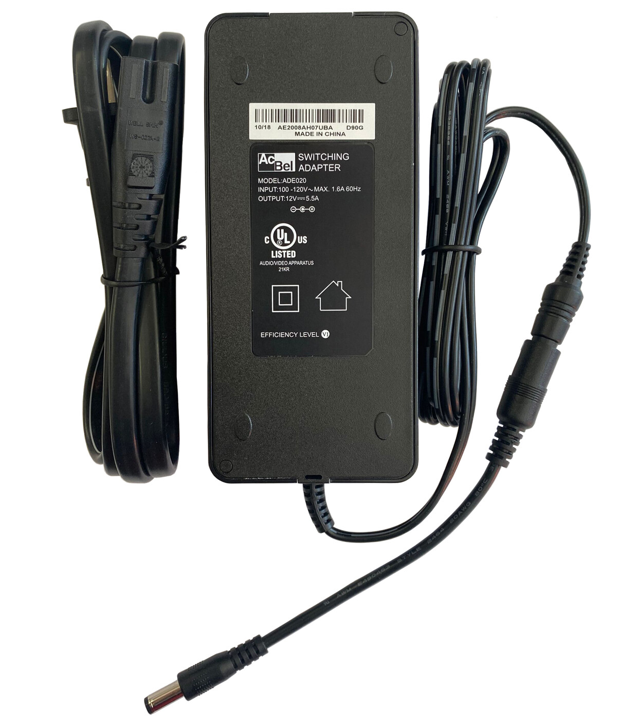 12V 5A 5 Amp 60W AC DC Power Supply Adapter Transformer 5050 3528 LED Strip CCTV