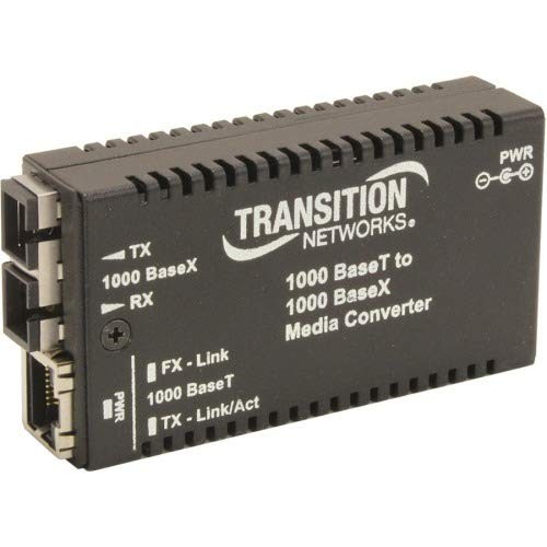 Transition Networks M/GETSX01(LC)NA Gigabit Ethernet Media Converter