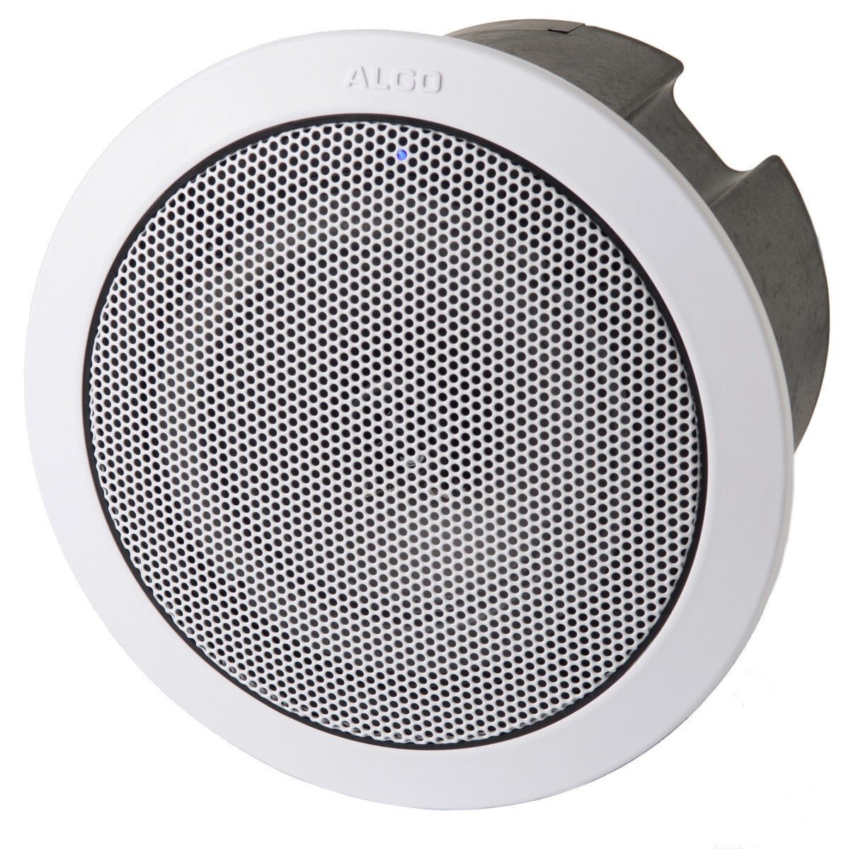 Algo 8198 IP PoE+ Ceiling Speaker – 16W SIP Multicast Paging with Satellite Spea