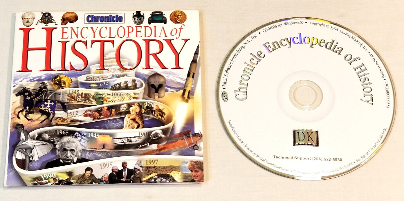CHRONICLE ENCYCLOPEDIA OF HISTORY CD ROM