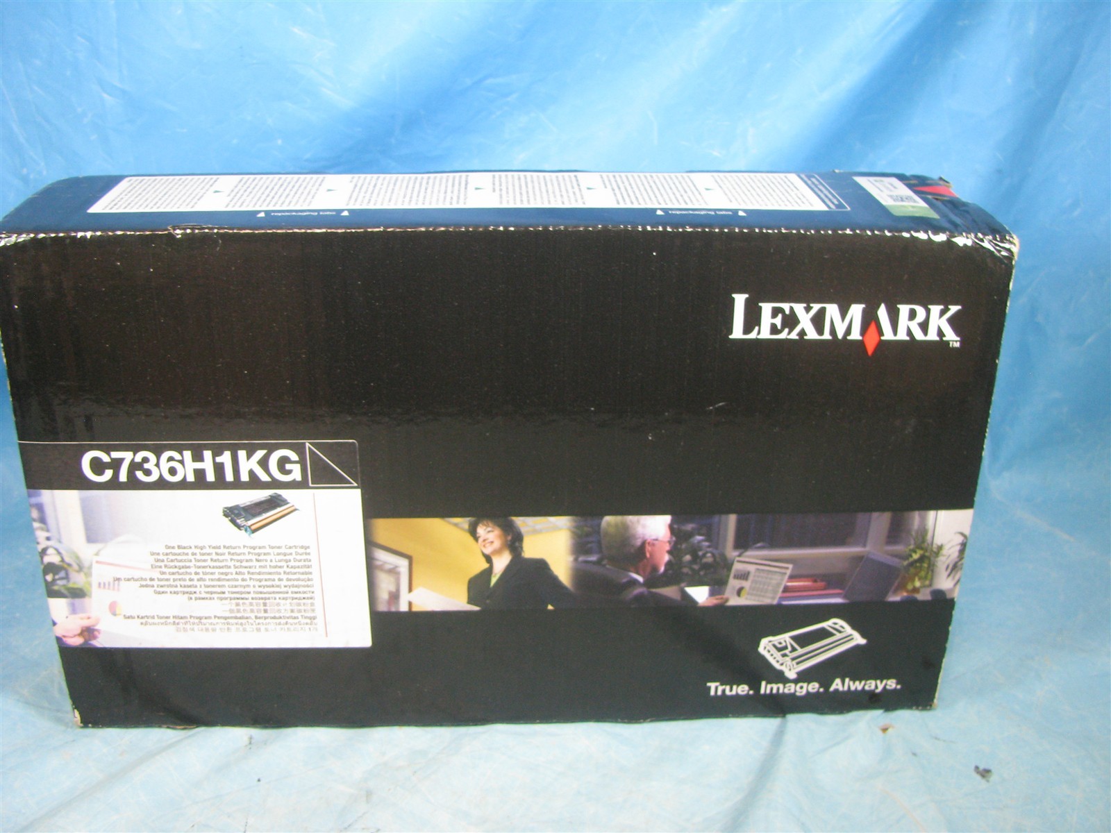 Genuine Lexmark C736H1KG High Yield Return Program Toner Cartridge - NEW