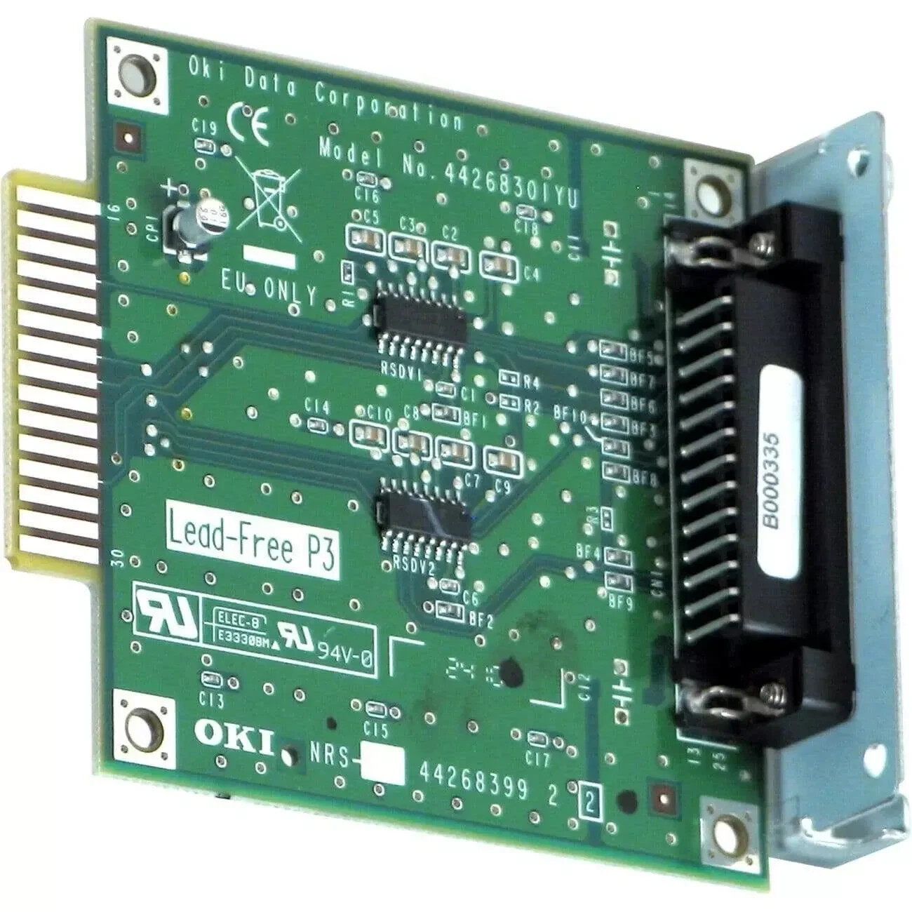 Oki data Serial Interface Card - (44455101) 44268399 ml320 ml620