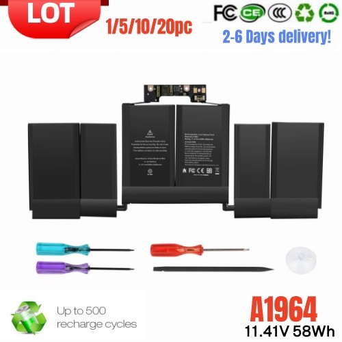 ✅LOT 1-20PC A1964 Battery For MacBook Pro 13" A1989 Mid2018 2019 (2020 Release)