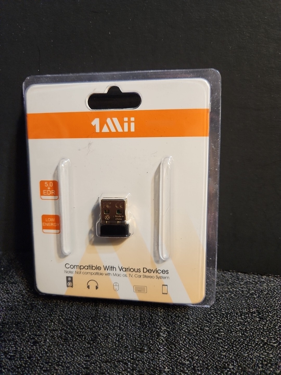 1Mii Miilink Bluetooth Adapter for PC Bluetooth USB Dongle 5.0 + EDR Mini Blu...