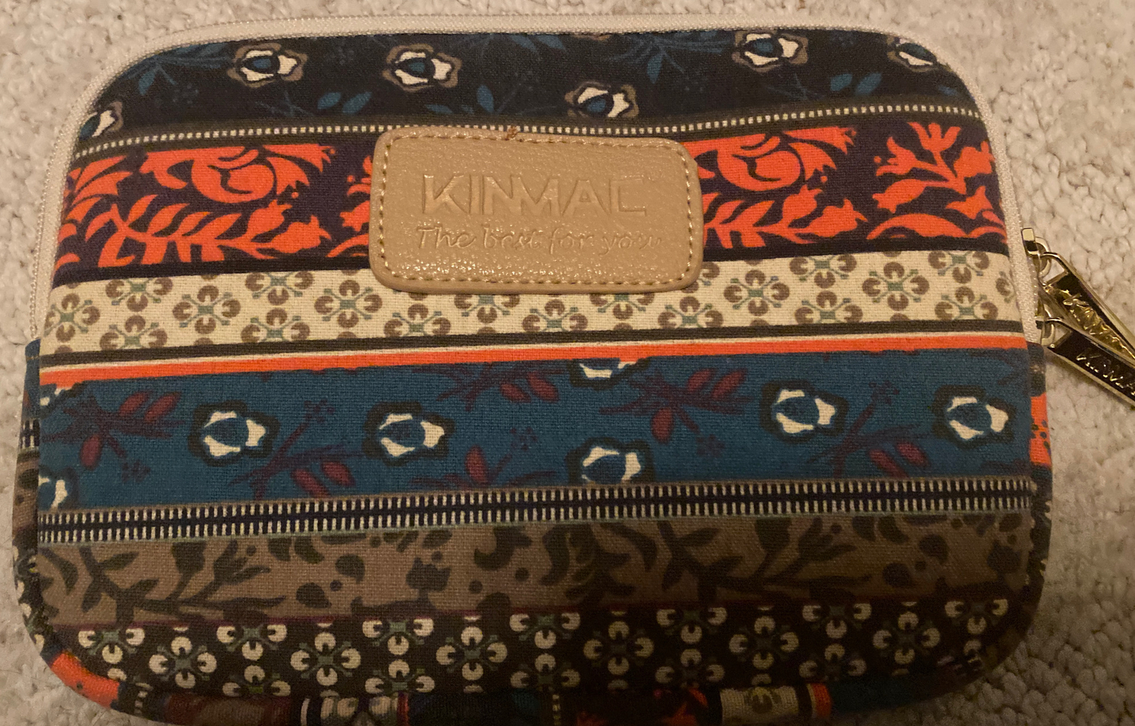 KINMAC Bohemian Boho Zipper Soft Reader Cover Sleeve Bag - Size 8” x 6”