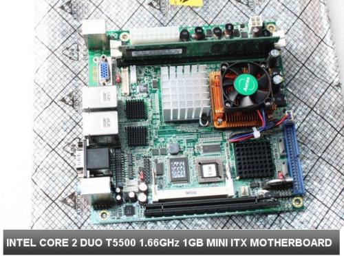 Intel Mini-ITX Motherboard Core 2 Duo CPU 1.6GHz  ITX-i9453VL2G ITX-i9453 2x LAN