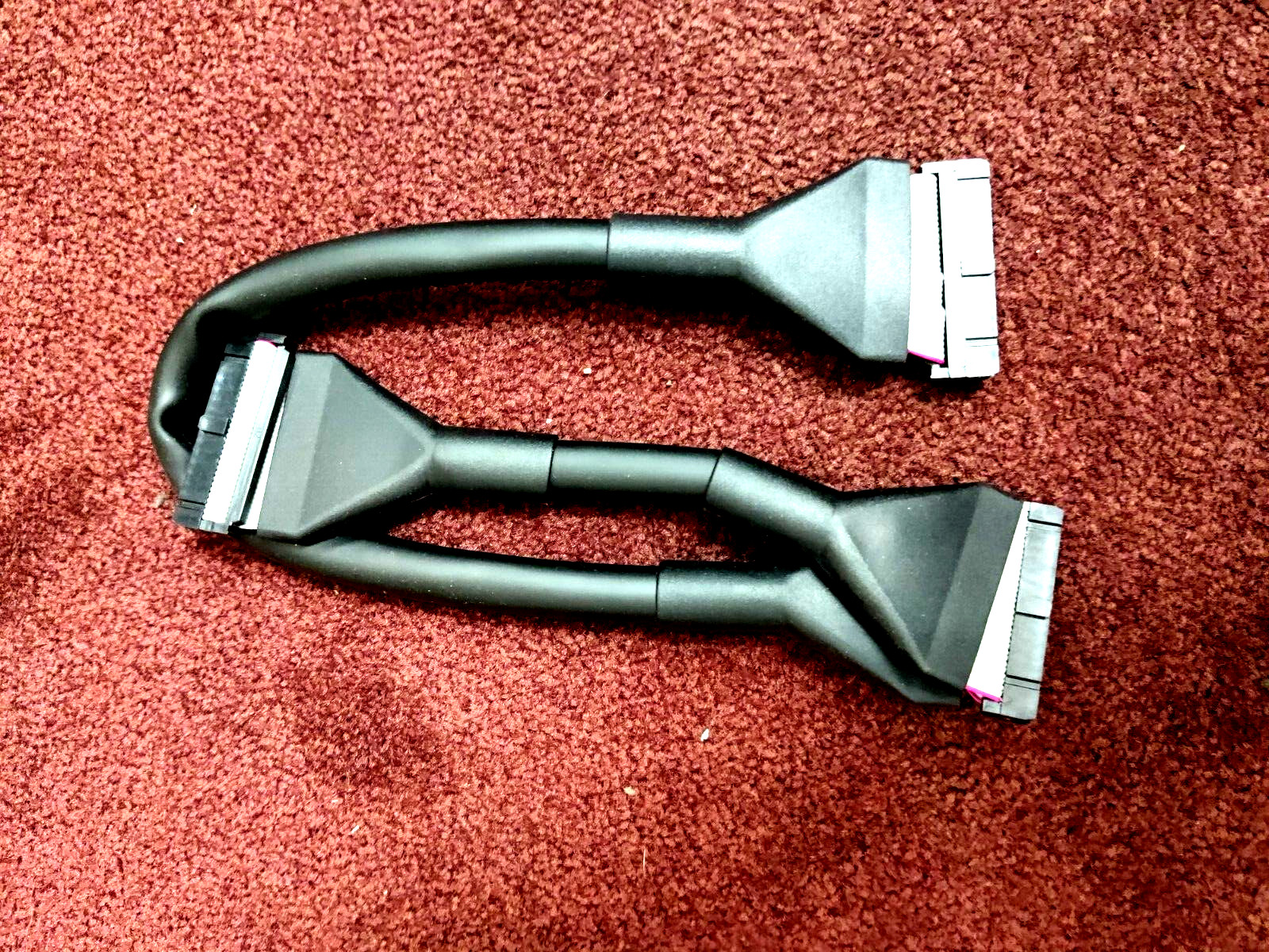 Manhattan 21 inch 34-Pin Round MII 3 Conn. Device Black Cable Lot of 2 set