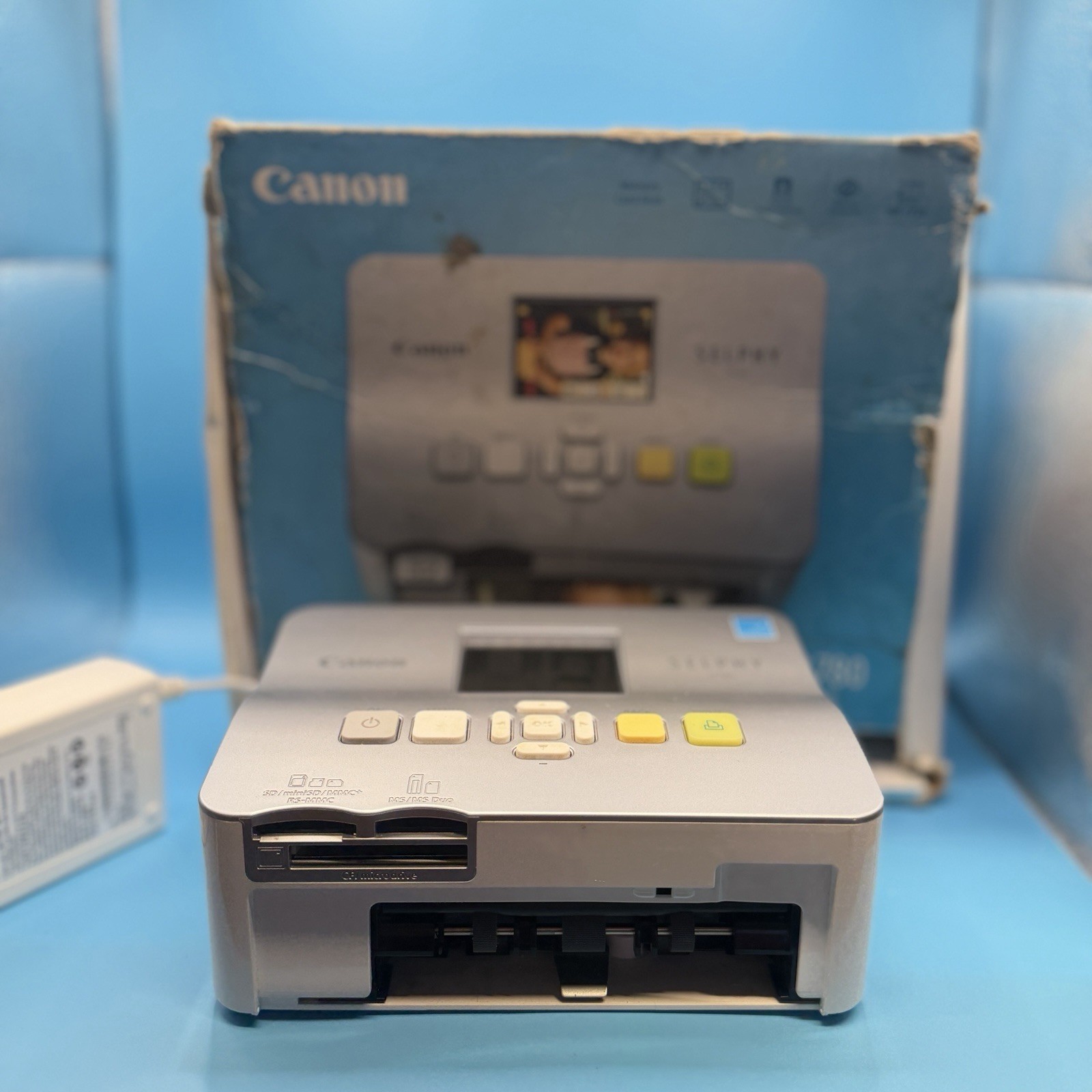 Canon Selphy CP780 Photo Portable Printer In Silver Boxed