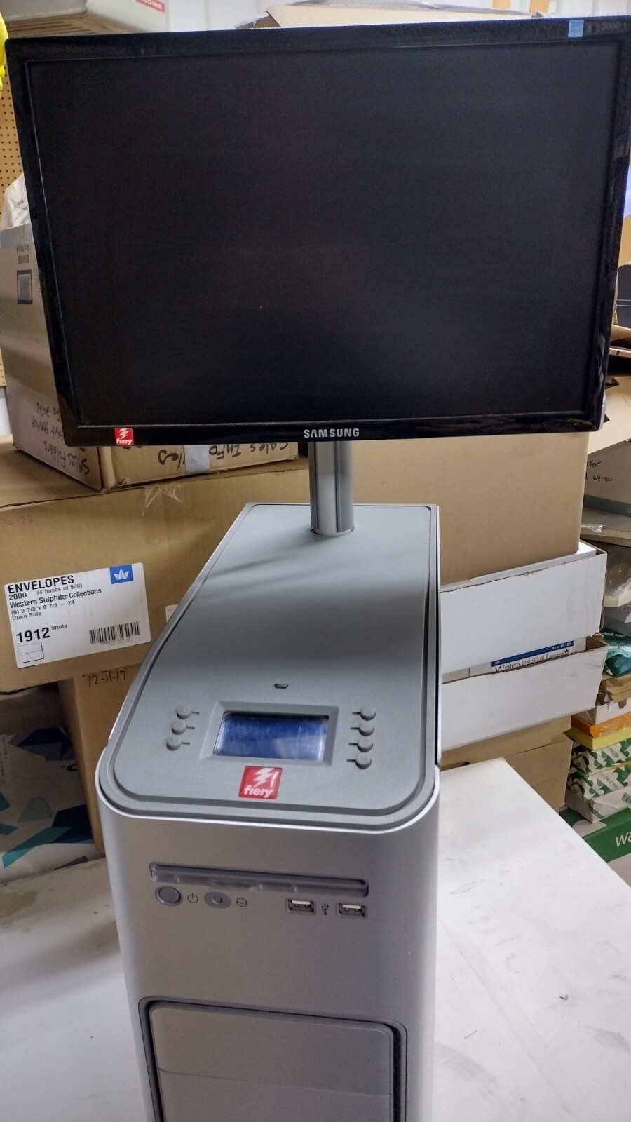 Fiery Server Model Pro80-16 /Color Controller E-41A