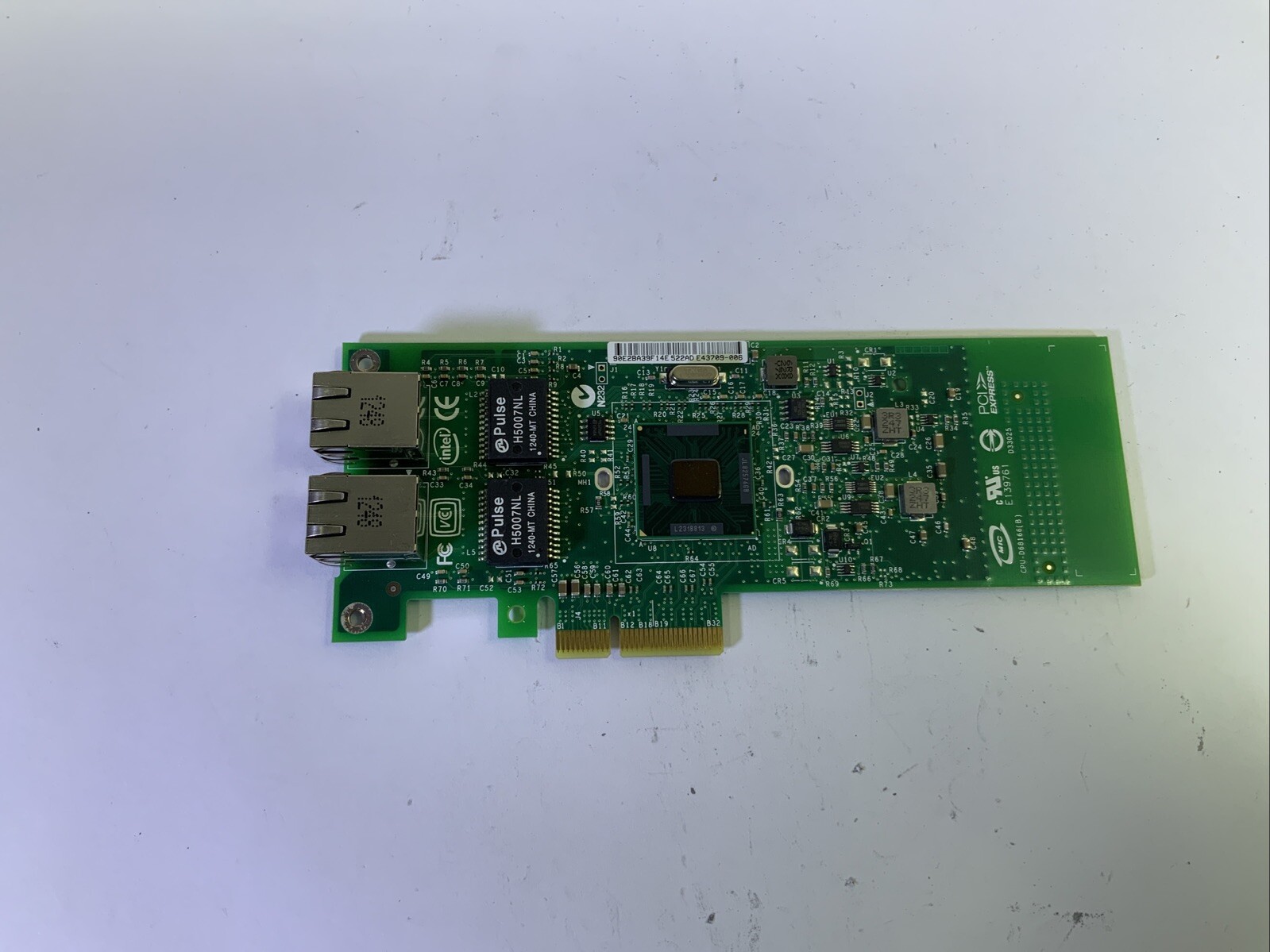 Intel E1G42ET 82576GB Gigabit Dual Port RJ-45 Server Adapter - JJ Q4D