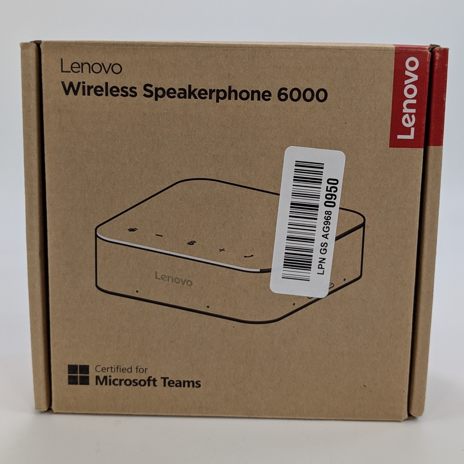 Lenovo Speakerphone 6000 Wireless Bluetooth Conference Speaker 