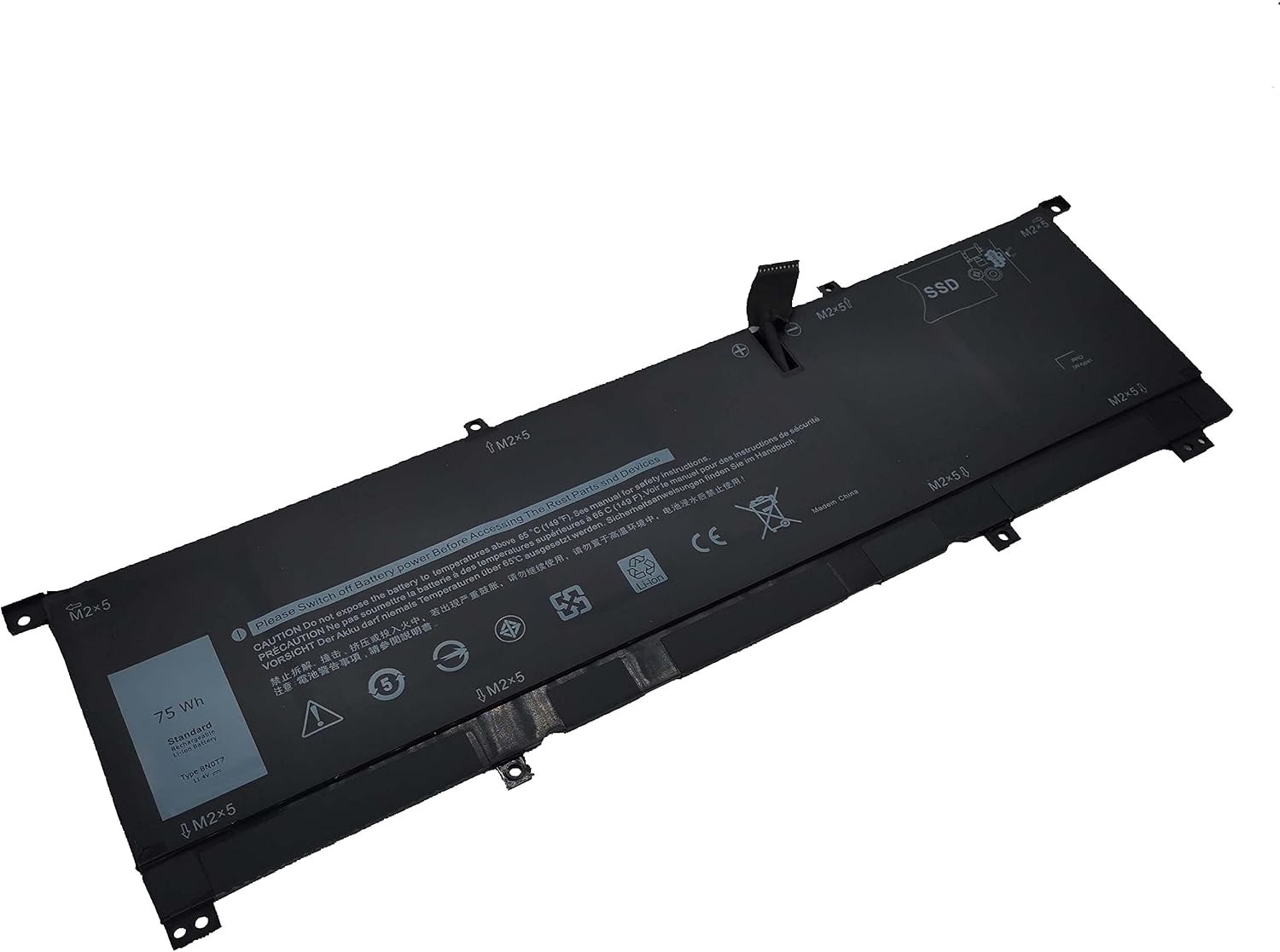 Fully. 8N0T7 Replacement Battery Compatible with Dell XPS 15 9575 Precision