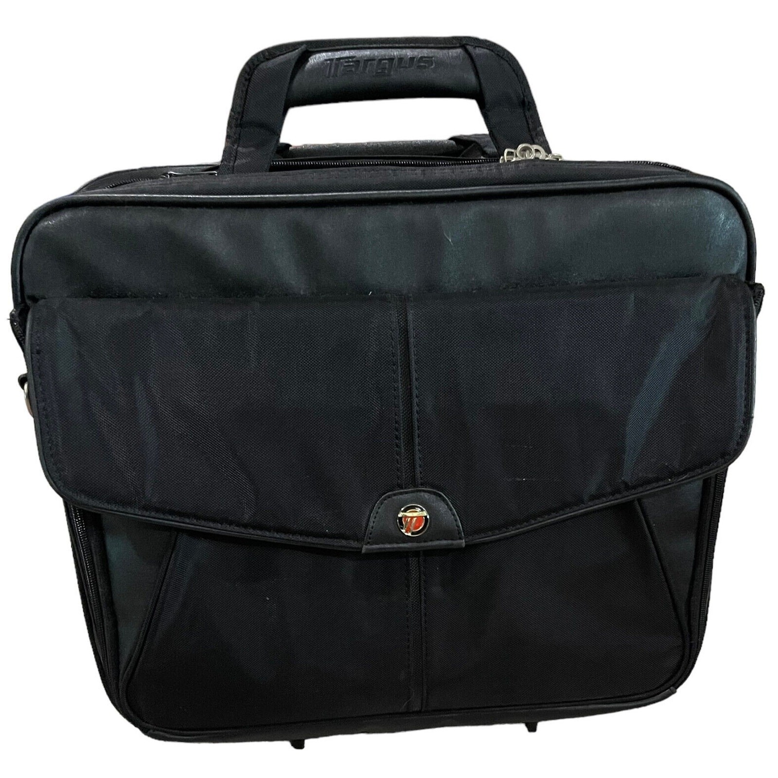 Targus 15.4" Toploading Roller Notebook Case Model TCR001-10 Telescoping Handle