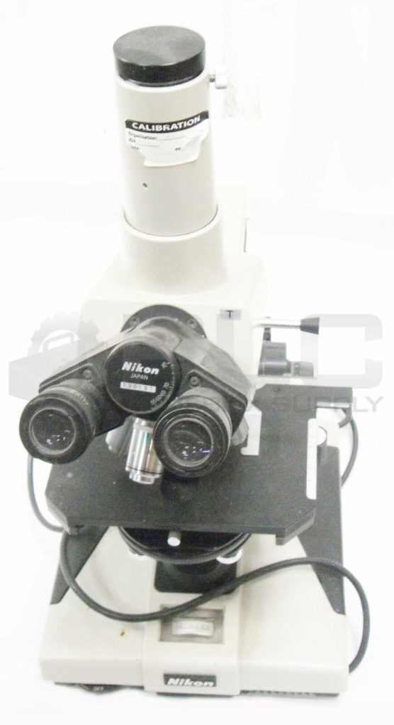 NIKON OPTIPHOT MICROSCOPE 4 OBJECTIVES 130161