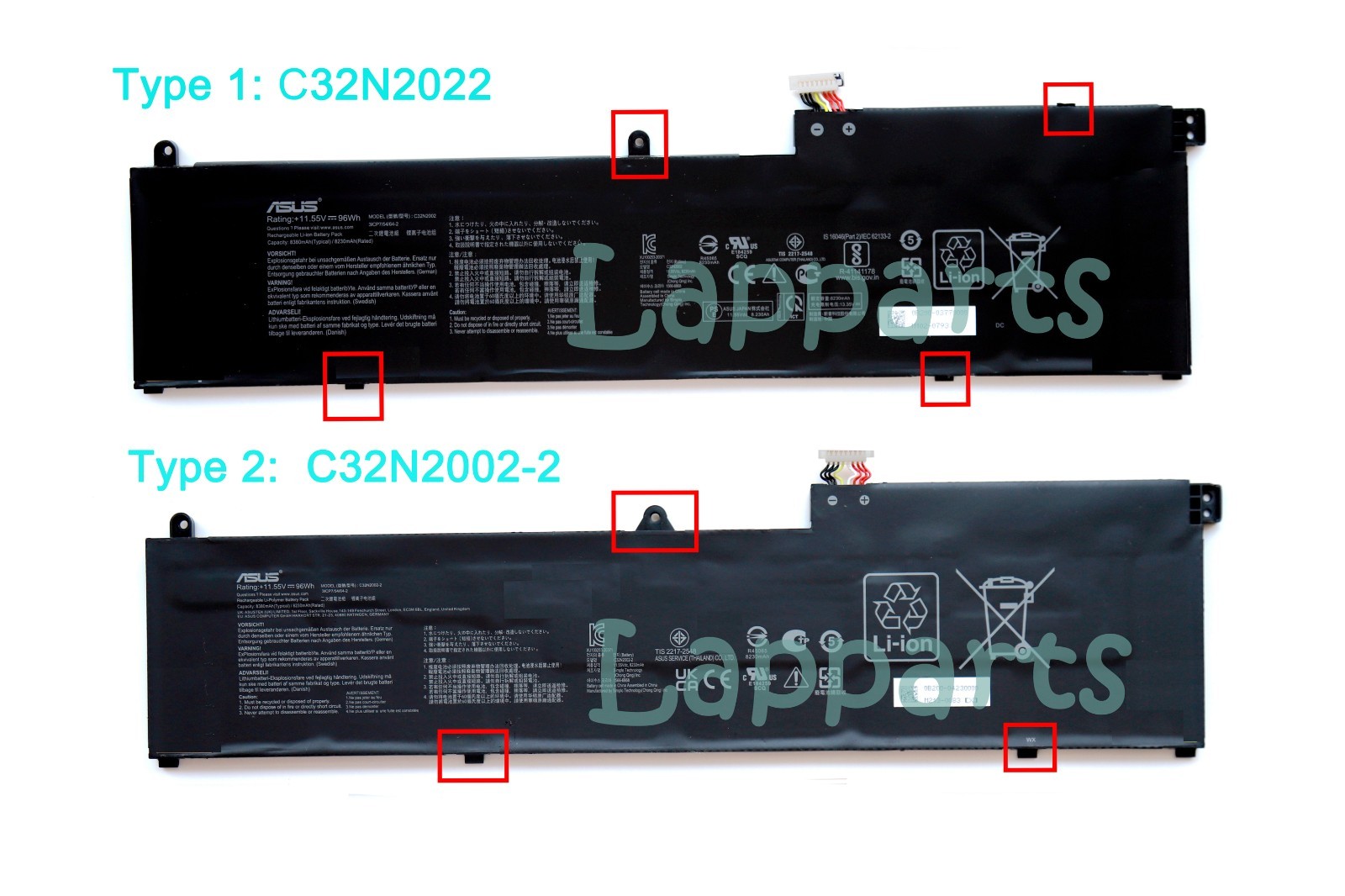New Genuine C32N2002 Battery for Asus ZenBook Flip 15 UX535LI UX564PH UX564E