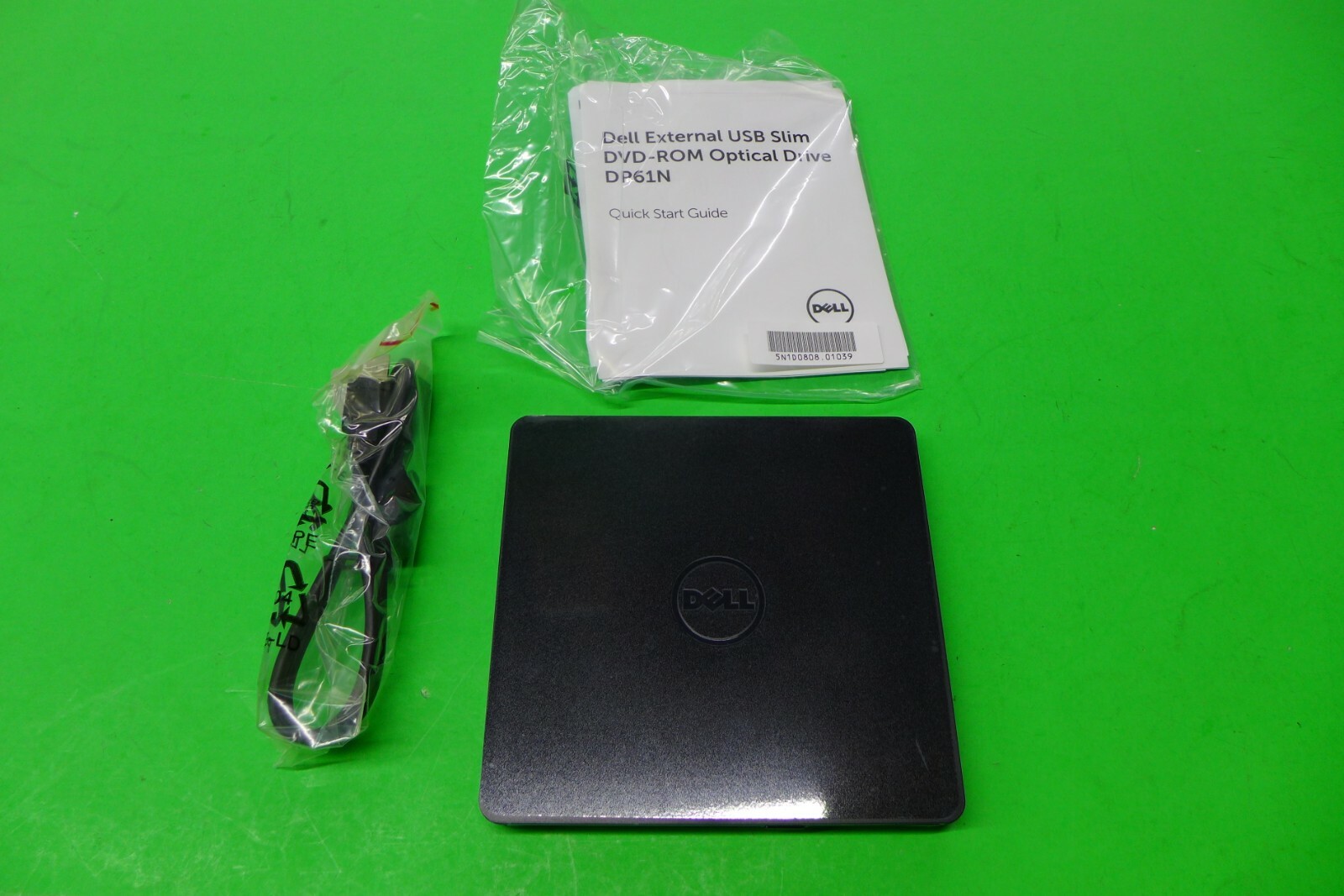 New Dell External USB Slim DVD-ROM +Cable Optical Drive Kit DP61N DP61NB60 VNKYY