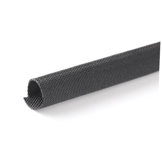 Woven Mesh Split-Sleeve Wire Loom for High-Temperature Automotive Harness 1/8"