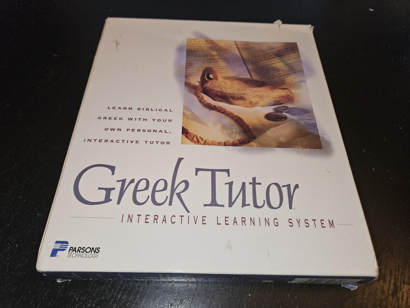 Greek Tutor Interactive Learning System CD-Rom Windows 3.1 + 1999 NIB Biblical