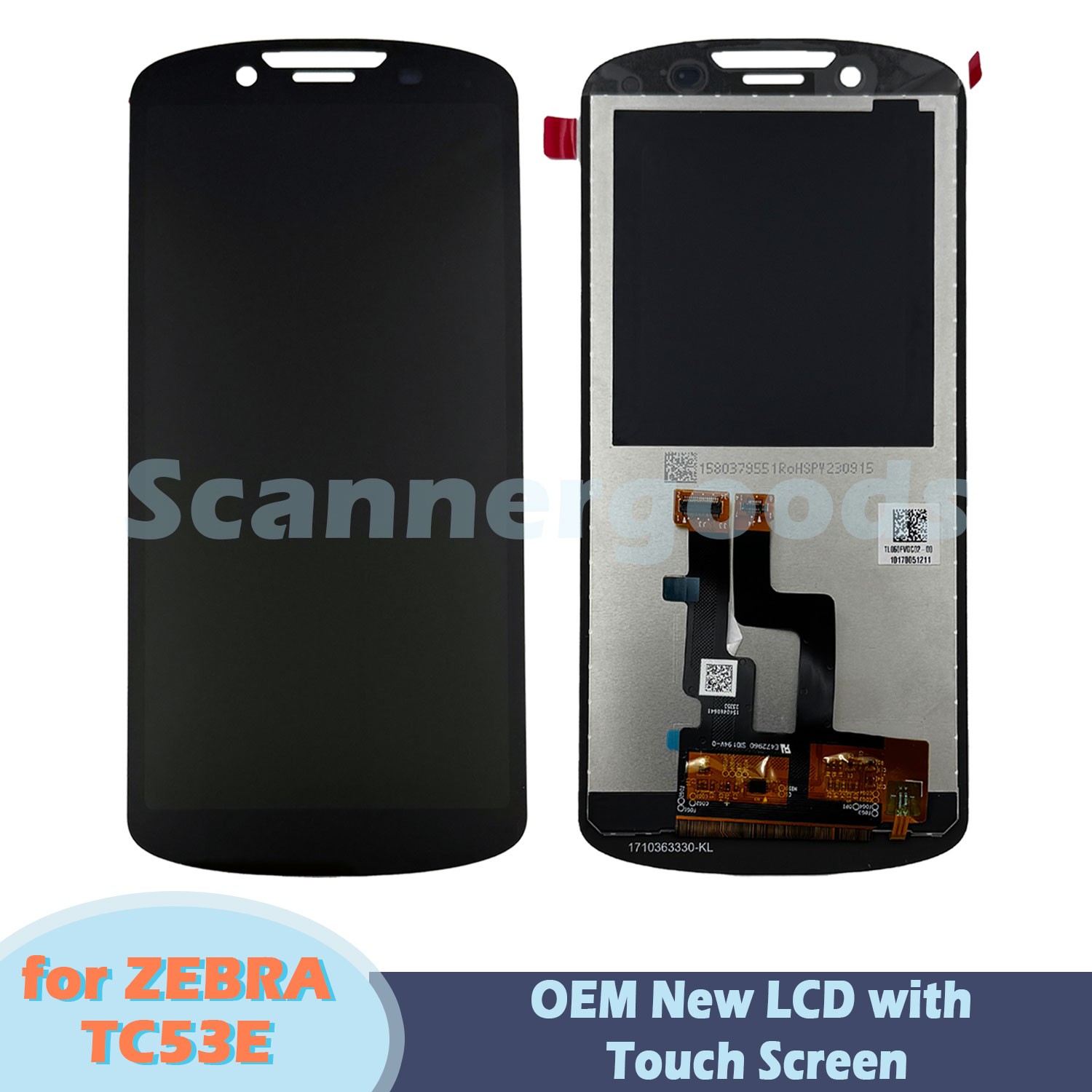 OEM New ZEBRA TC53E LCD Module with Touch Screen