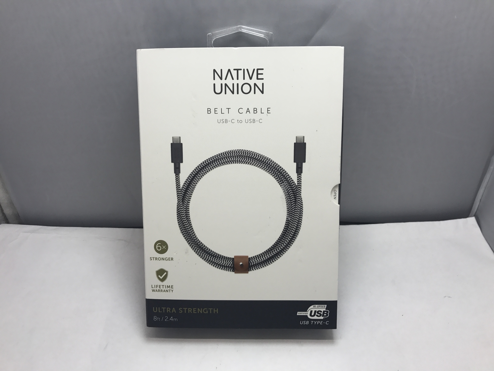 Native Union Belt Cable iPad Pro 11" 12.9" 8ft USB-C to USB-C Galaxy note 20 S21