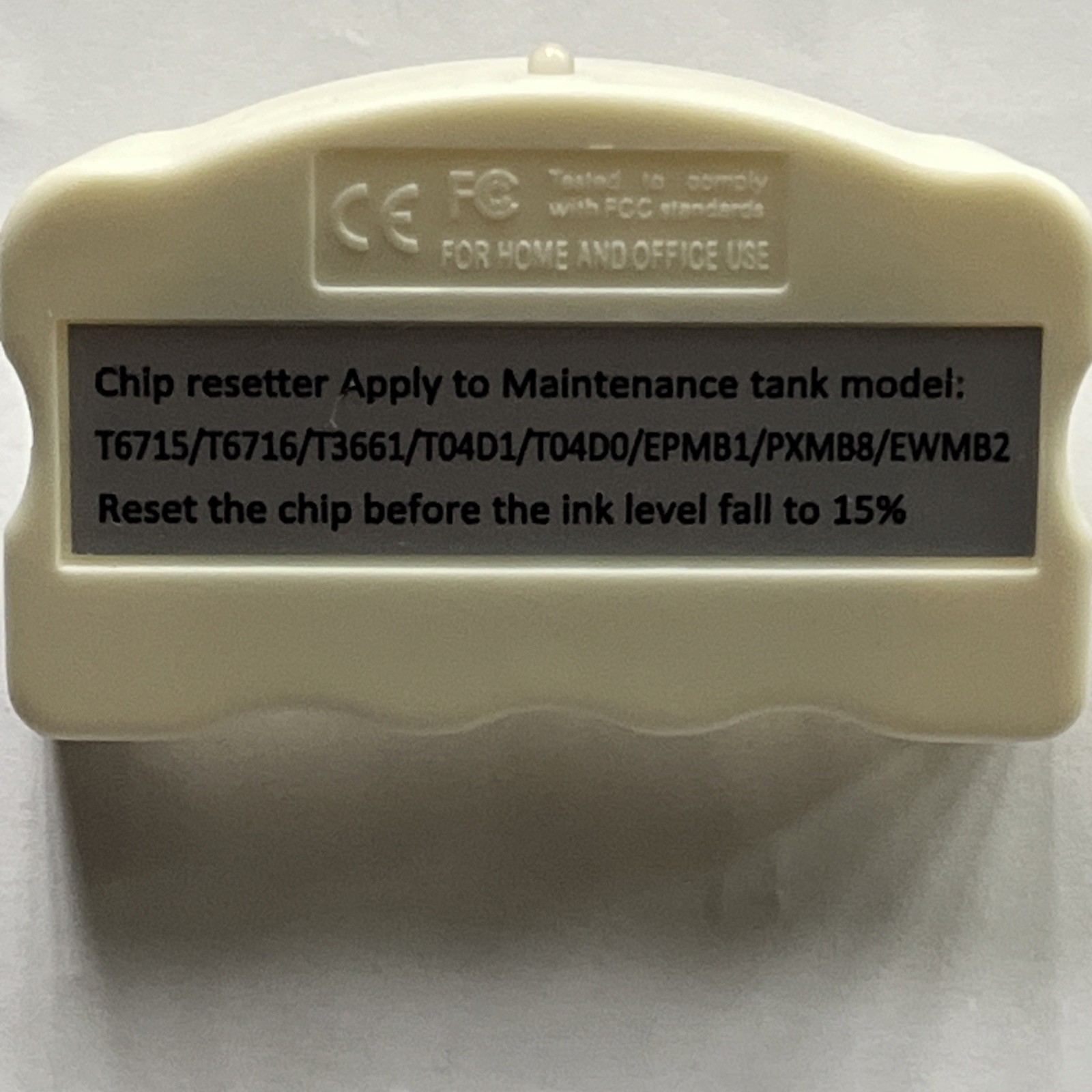 Xp15000 Maintenance Tank Waste Ink Box Chip Resetter For Eps L6490 L14150 WF2860