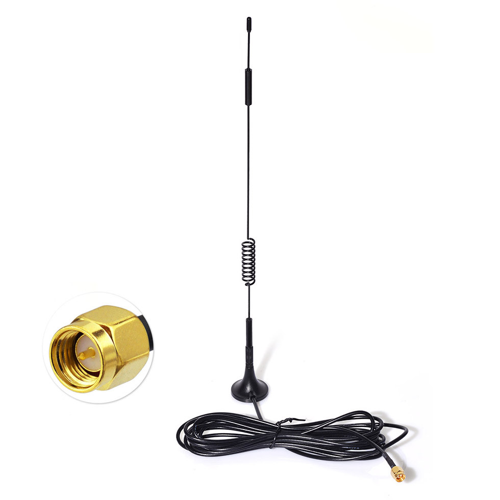 868MHz 915MHz 2.4GHz 7dB Magnetic Base Antenna for LoRa Z-Wave Zigbee Smart Home