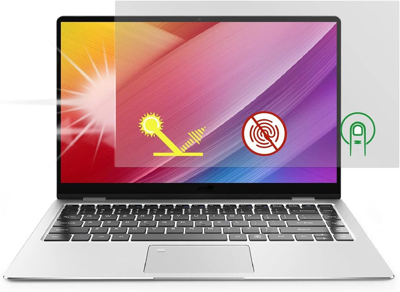 Anti-Glare and Anti Finger Print Screen Protector for 13.3 Inches Laptop (3 Pack
