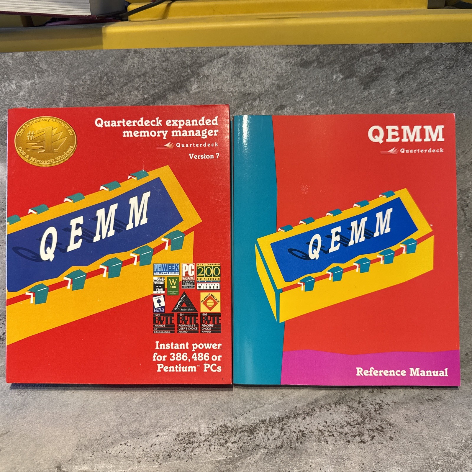Quarterdeck QEMM More Memory Version 7 BIG BOX Windows DOS