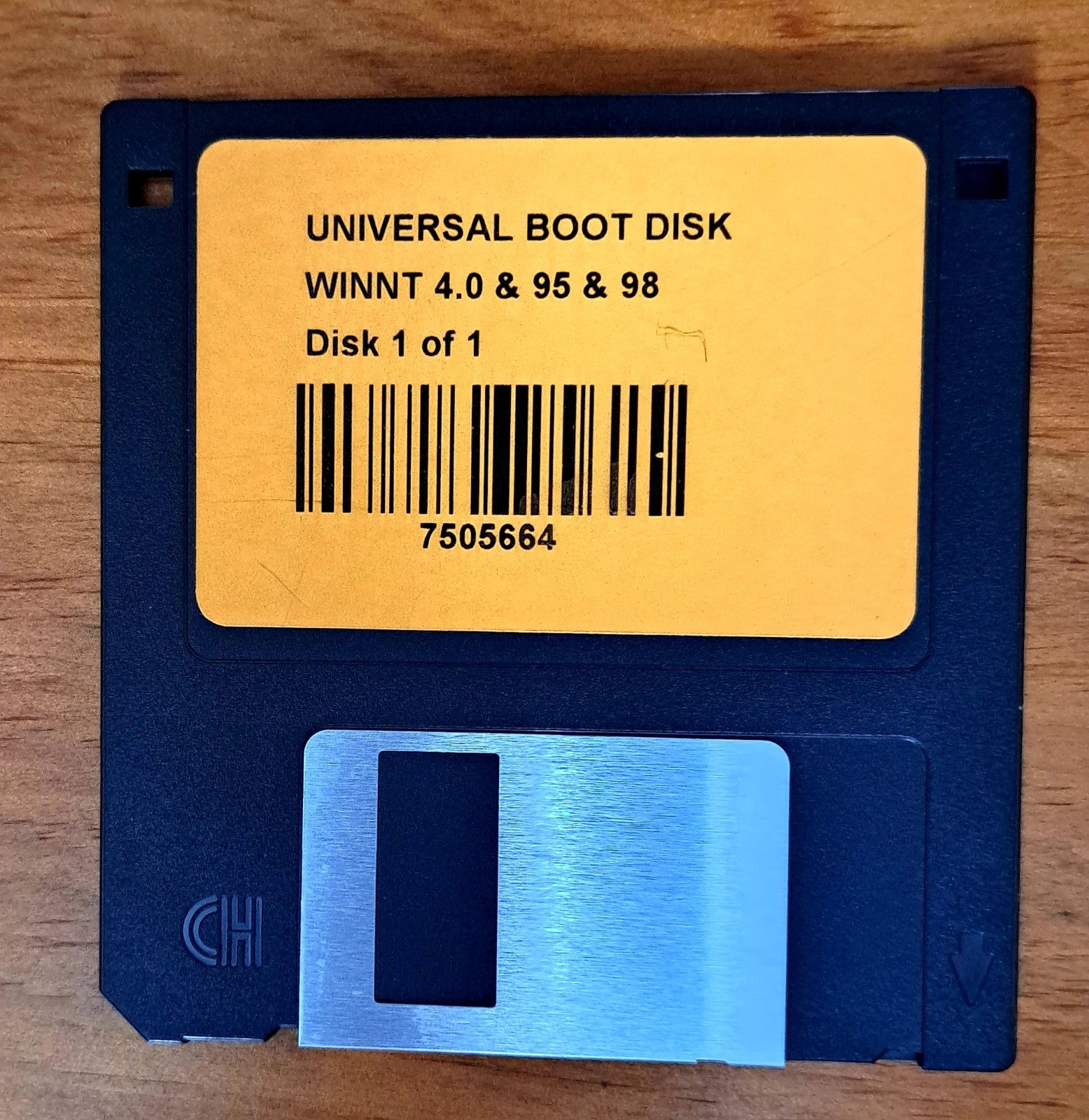 Vintage Windows 4.0 95 / 98 Universal Boot Floppy Disk WINNT
