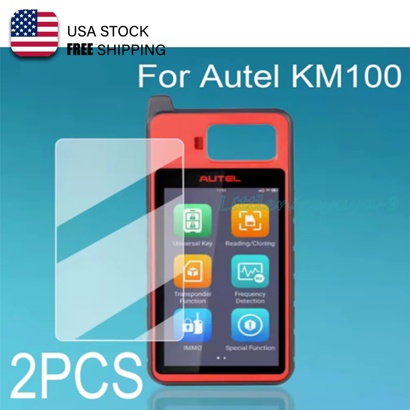 2pcs soft protective film screen protector for Autel MaxiIM KM100