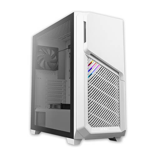 Antec DP502 Flux White PC Computer Mid-Tower Gaming Case ATX 0-761345-80051-8