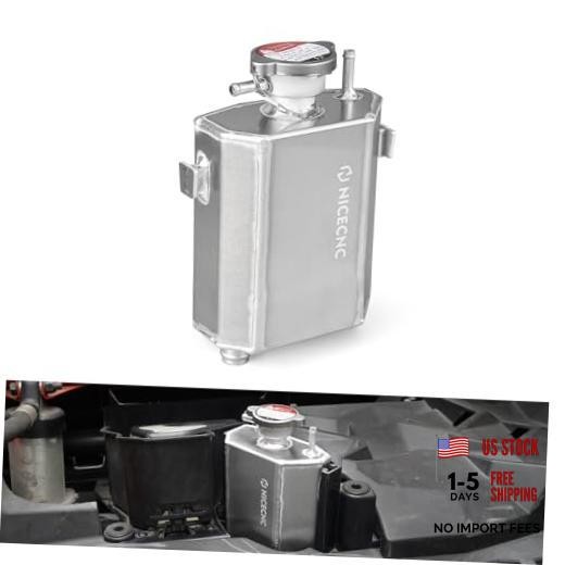 Cooling Reservoir Tank Aluminum Compatible with Can Am Maverick X3 4x4 Turbo