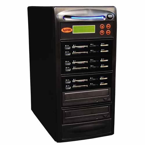 Systor 1:5 USB/SD/CF Flash Memory Combo Card Copy Blu-ray BD Duplicator 2YR WRNT