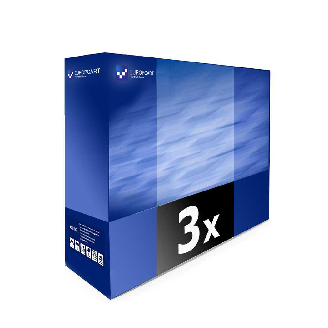3x Eurotone Toner Black Compatible for HP LaserJet Enterprise Flow MFP M-527