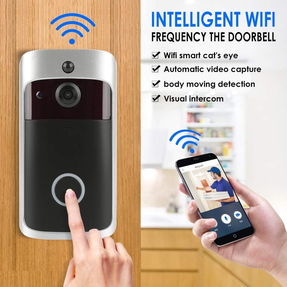 Video Doorbell Wireless Camera WiFi Smart Home HD