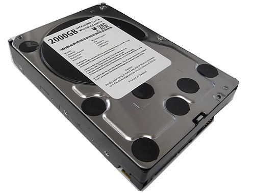 WL 2TB (2000GB) 64MB Cache 7200RPM SATA2 3.5" Desktop Hard Drive - PC & Mac