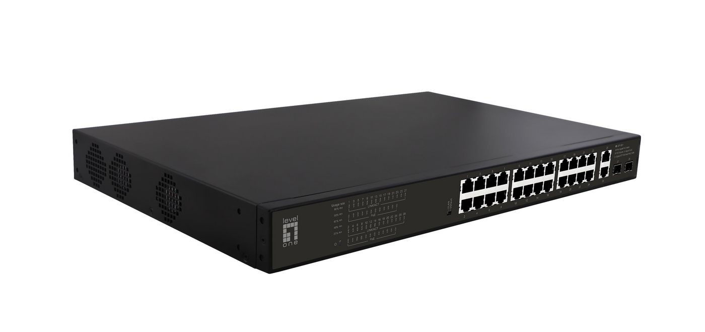 LevelOne GEP-2821 Network Switch Unmanaged Gigabit Ethernet (10/100/1000) P ~E~