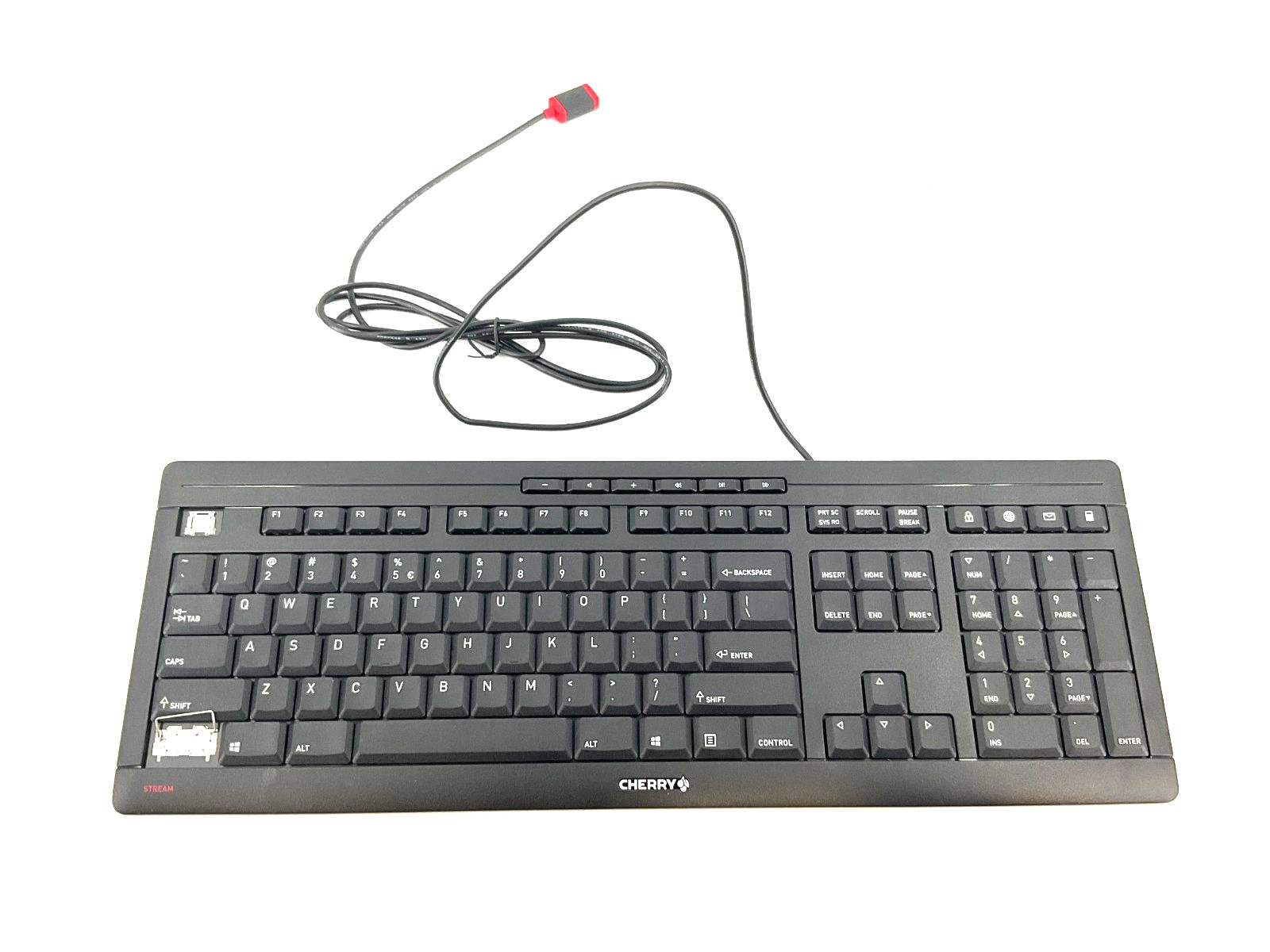 Cherry STREAM JK-8500EU-2 Wired Quiet Keyboard Black ✅❤️️✅❤️️ READ