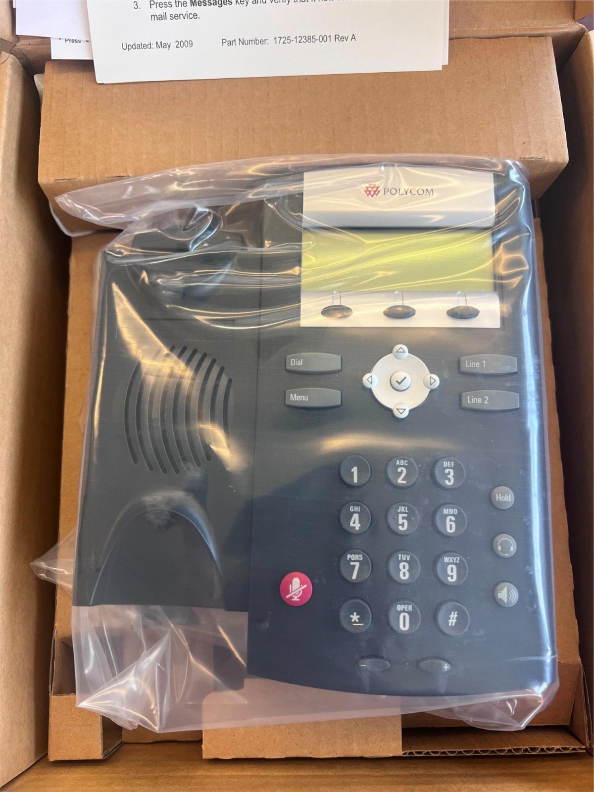 Polycom Sound Point IP 331 Brand new in Box quantity of 10 