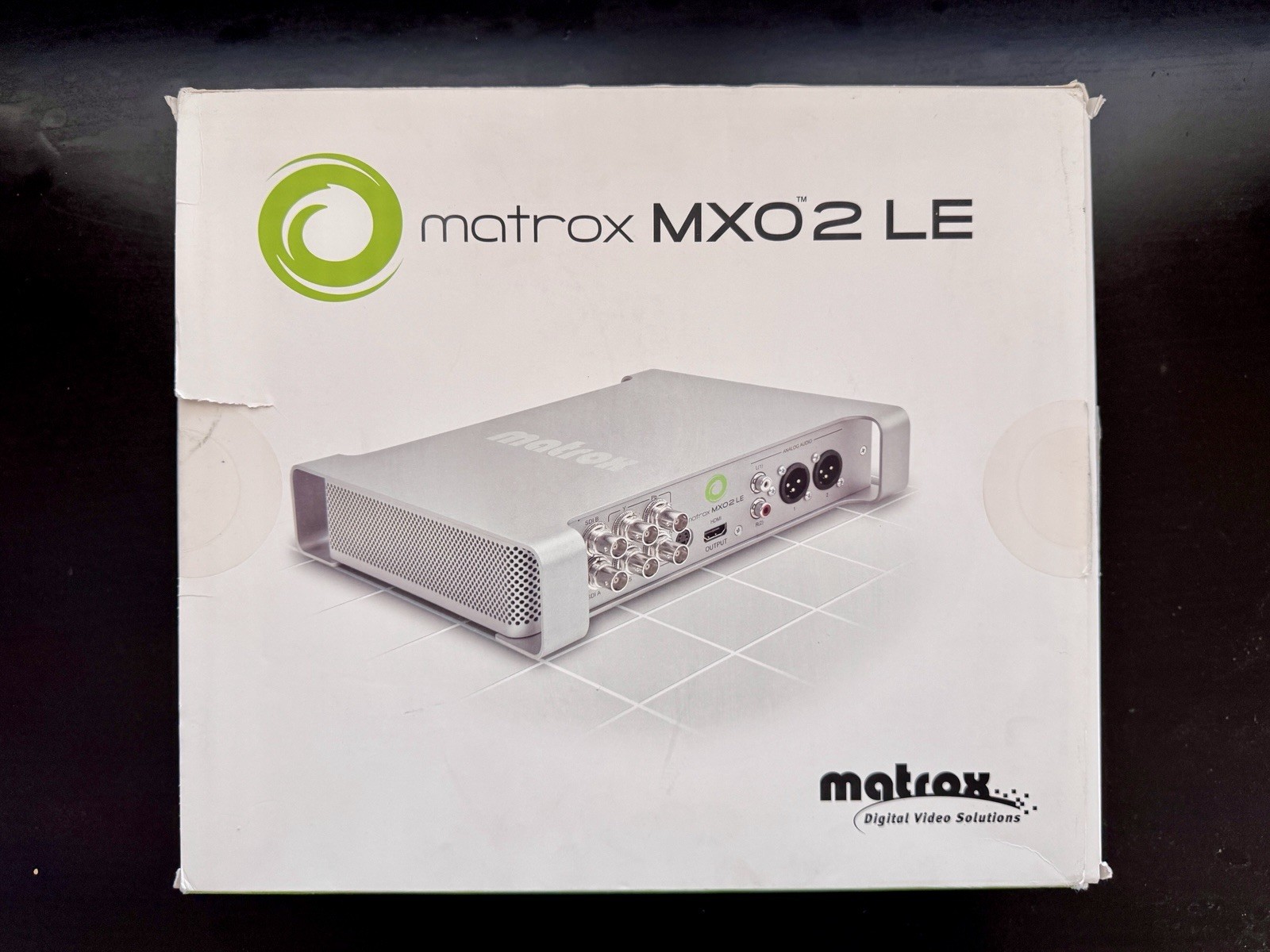 Matrox MXO2 LE With MAX - A/V Breakout Box with Express/34 Laptop Card & Cable