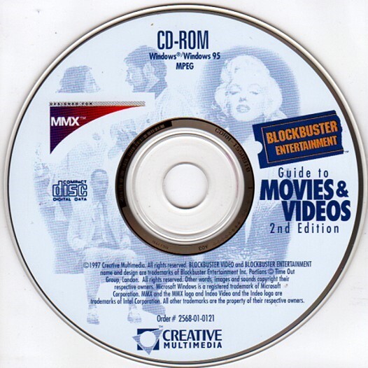 Blockbuster Movies & Video Guide 2nd Ed. PC-CD - NEW CD in SLEEVE